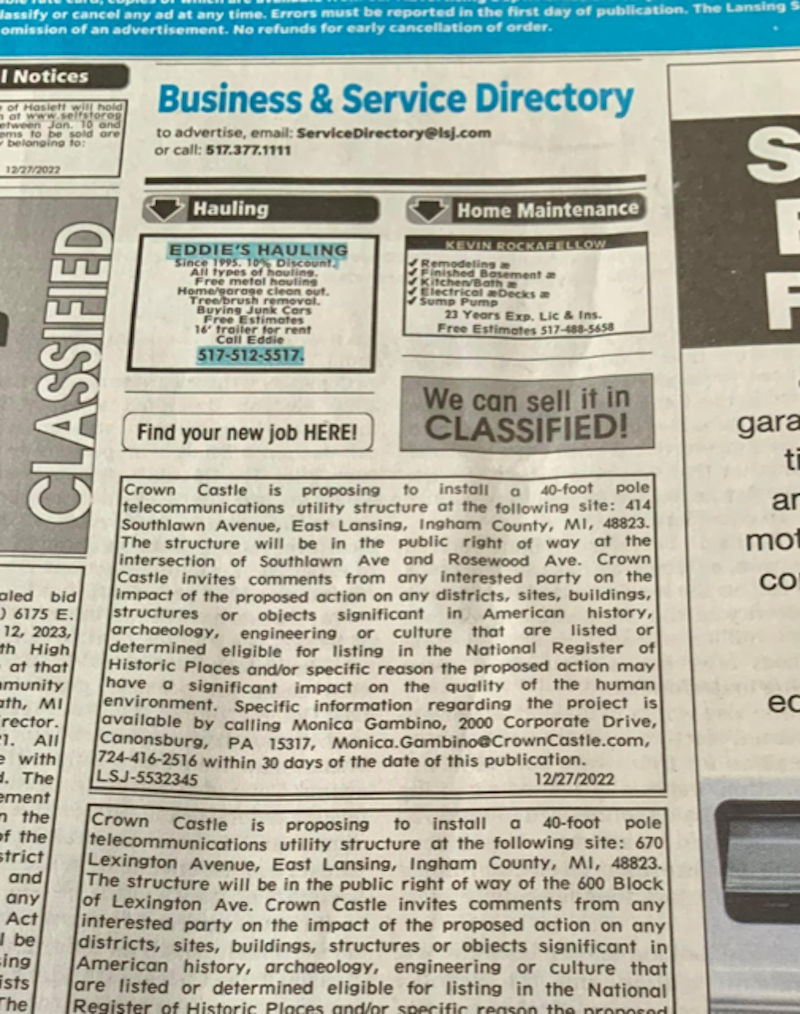 As Glencairn Homeowners Protest Cell Tower Plan, More Towers May Be