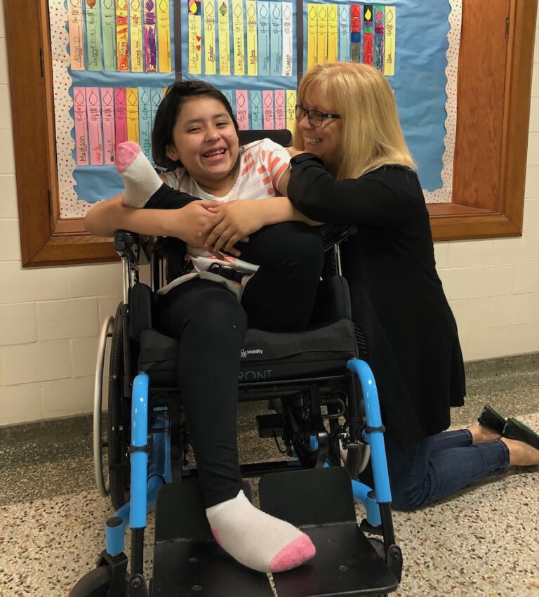 Jaslene – Spunky and Full of Life – Inspires Fundraising Campaign for Accessible Bathroom