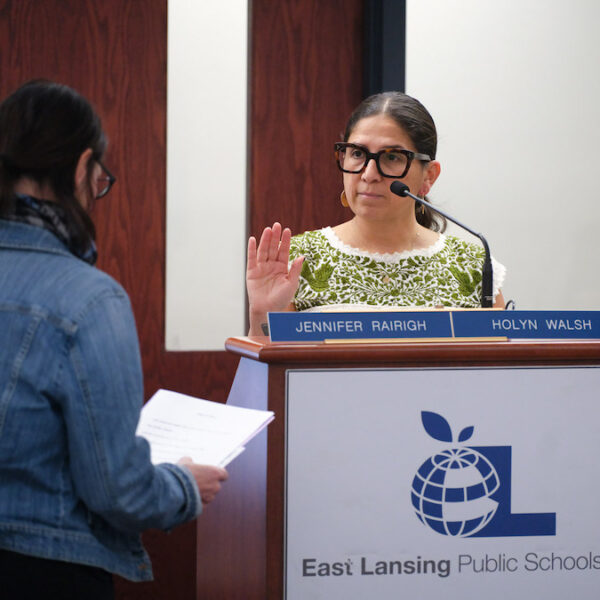 Estrella Torrez Sworn in as School Board Trustee