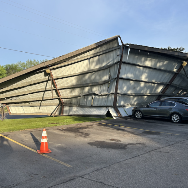 Photos: Large Thunderstorm Brings Downed Trees, Power Outages to East Lansing