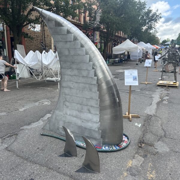 Artists Turned Scrap Into Sculptures for Lansing&rsquo;s ScrapFest