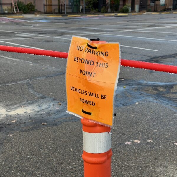 Bailey Street Lot Loses Most Public Parking Amid Development Dispute