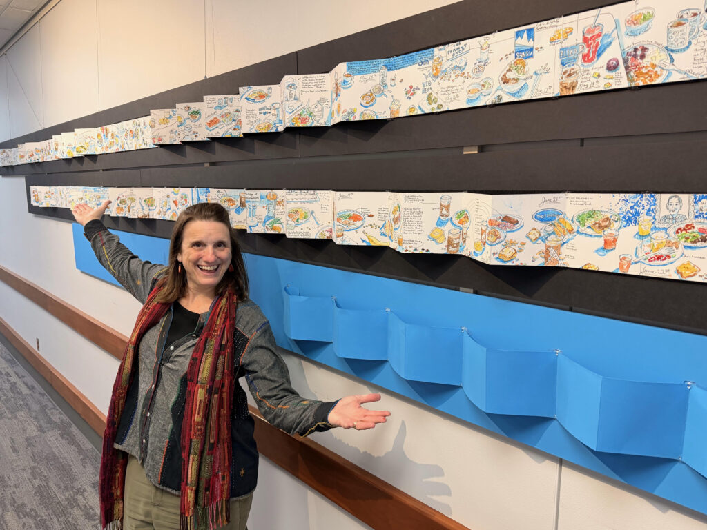 East Lansing Artist Turned Everyday Meals Into an Award-Winning Work of Art