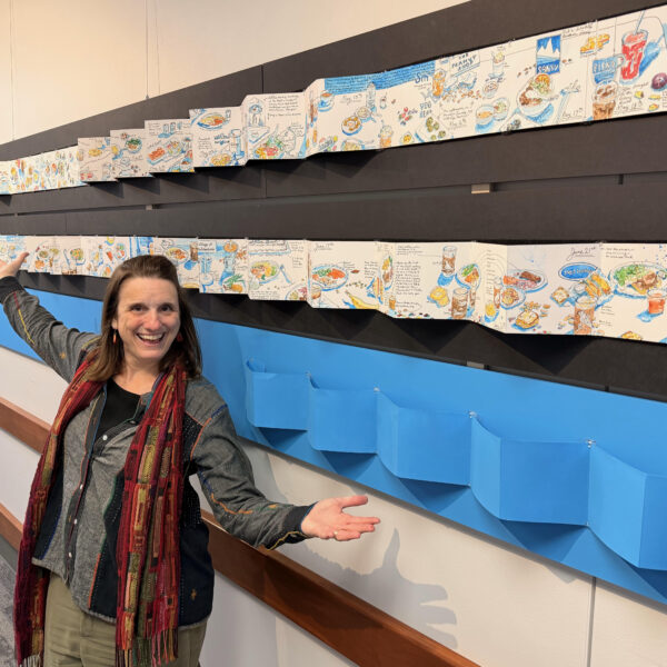 East Lansing Artist Turned Everyday Meals Into an Award-Winning Work of Art
